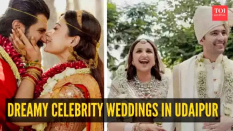 5 Dreamy Celebrity Weddings in Udaipur: From Rashmika-Vijay to Parineeti-Raghav