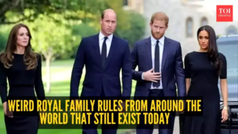 5 Strange Royal Family Rules Still Enforced Today: From No Hugs to Packing Mourning Clothes