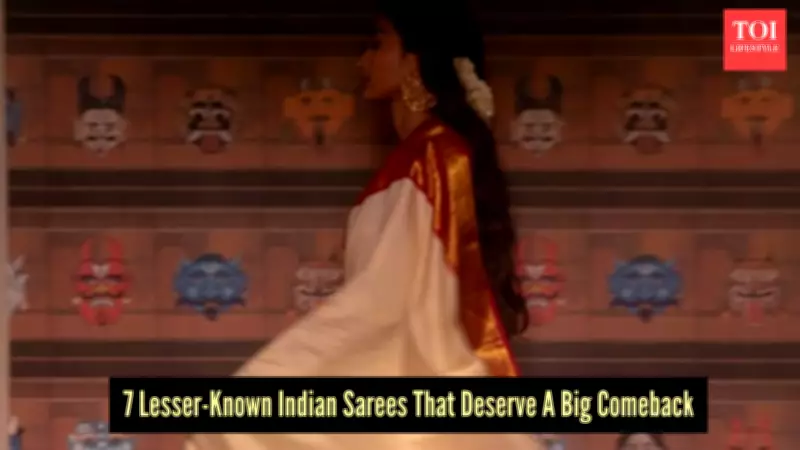 7 Forgotten Indian Sarees That Deserve a Major Fashion Comeback