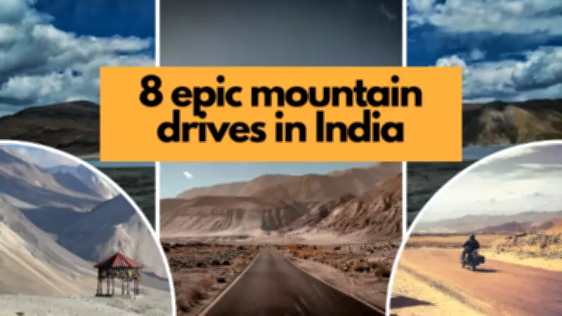 8 Epic Mountain Drives in India Perfect for Summer Travel Escapes