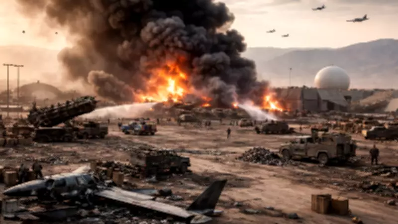 $800 Million Blow: US Military Infrastructure in Middle East Heavily Damaged by Iran Strikes