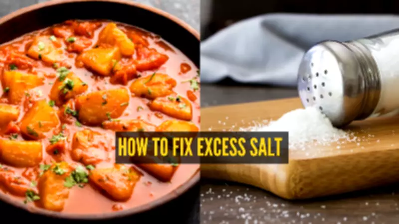 9 Effective Kitchen Hacks to Rescue Over-Salted Curries and Sabzis