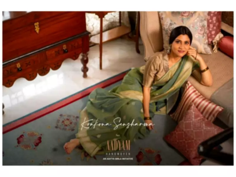 Aadyam Handwoven Partners with Konkona Sensharma to Boost Handloom Craftsmanship