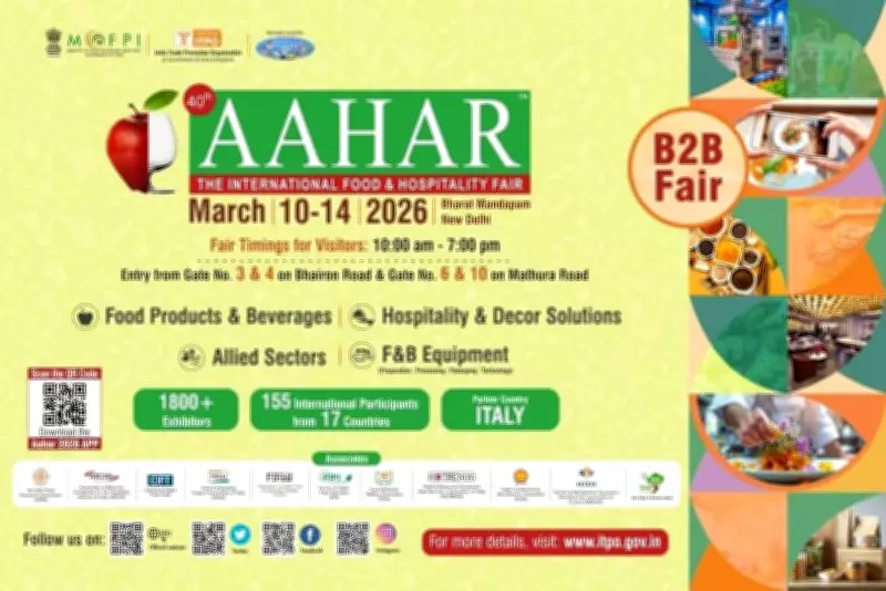 Aahar 2026: India's 40th Food Expo to Boost Global Economic Role via B2B Platform