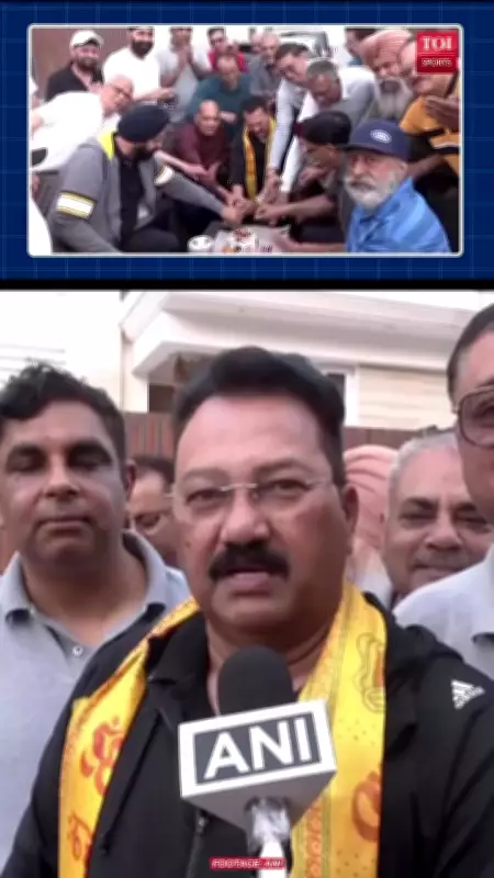 Abhishek Sharma's Father Credits Community for Son's T20 World Cup Success