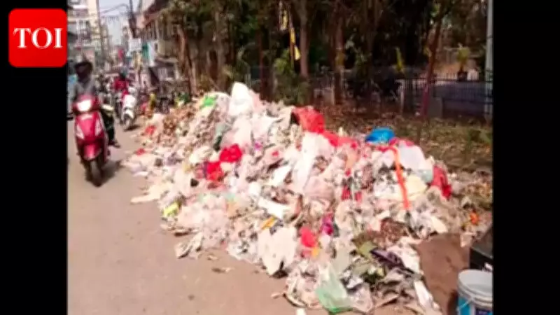 Adityapur Faces Garbage Crisis as Residents Block Dumping Site