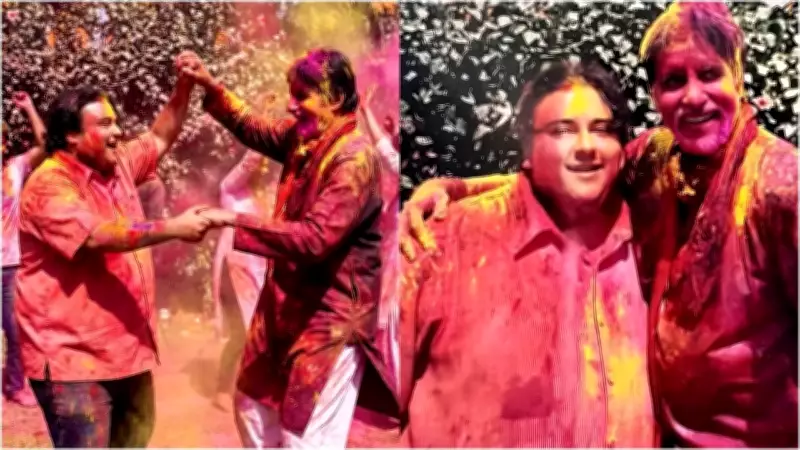 Adnan Sami Shares Nostalgic Holi Throwback with Amitabh Bachchan