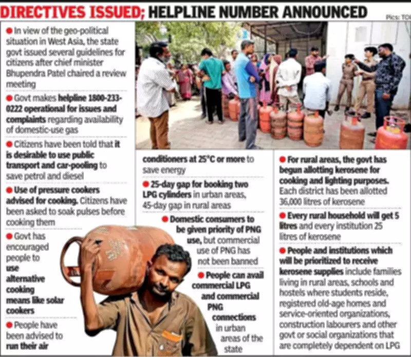 Ahmedabad Faces Severe Commercial LPG Shortage, Disrupting Institutions and Restaurants