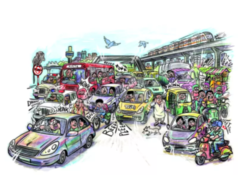 Ahmedabad's Honking Epidemic: 32 Lakh Horn Blasts Analyzed in Groundbreaking Study