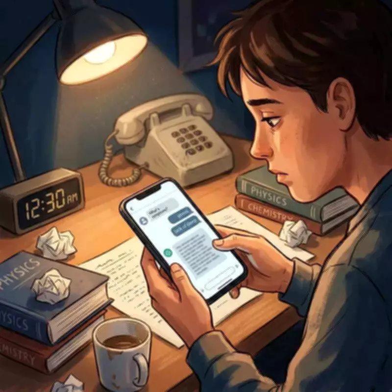 AI Chatbots Replace Helplines: Ahmedabad Students Self-Diagnose Exam Anxiety