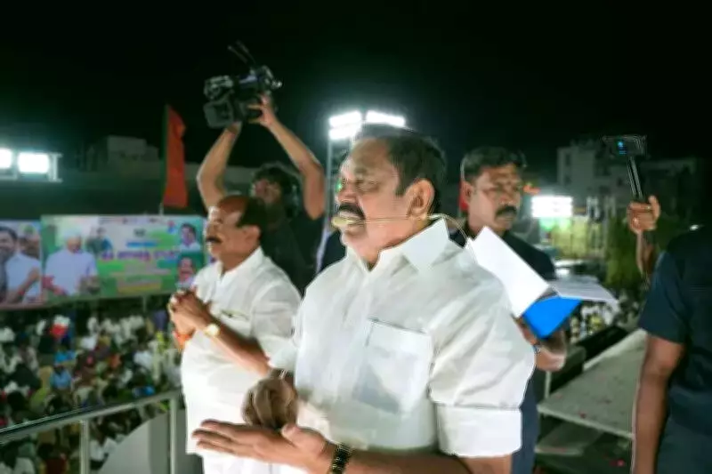 AIADMK's EPS Claims Party Purified After OPS Exit, Vows Water Plant