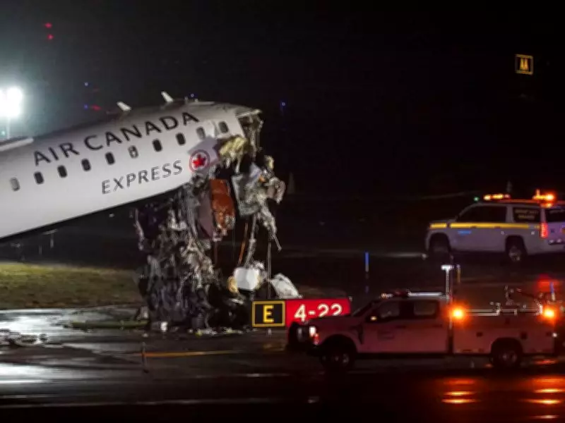 Air Canada Express Plane Collision at La Guardia Injures Six, Halts Operations