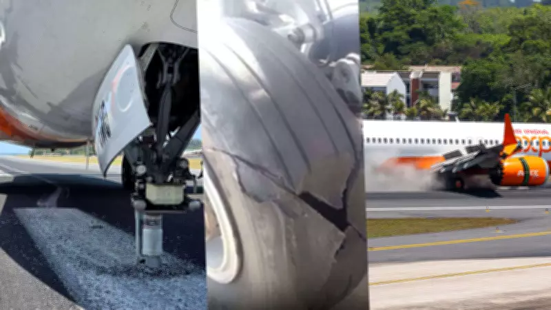 Air India Express Flight Skids Off Runway in Phuket After Nose-Wheel Malfunction