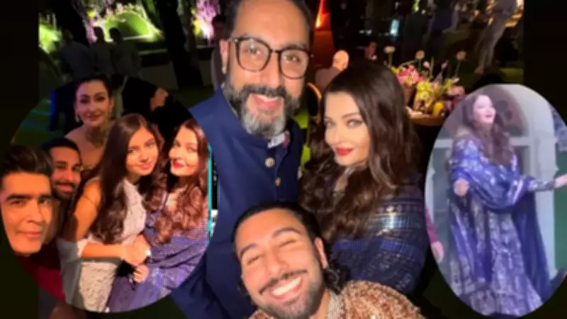 Aishwarya Rai, Abhishek Bachchan, Nita Ambani Dance at Adani Wedding