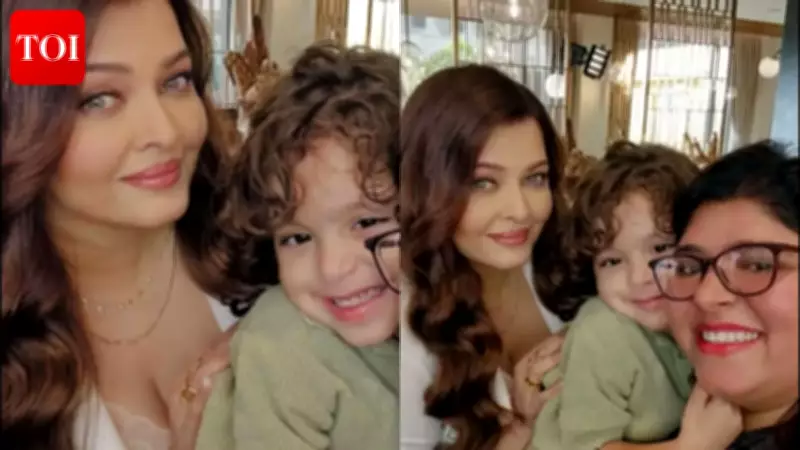 Aishwarya Rai Bachchan Returns to Film Sets, Shares Heartwarming Selfie with Young Co-Star