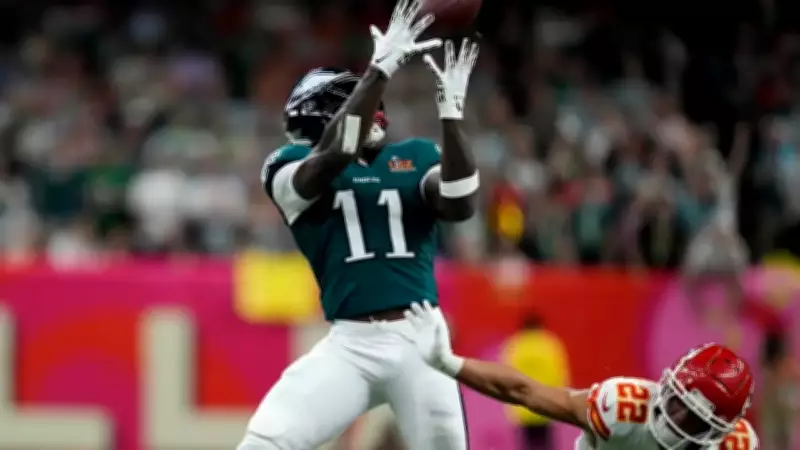 A.J. Brown Trade Rumors Intensify as Patriots-Eagles Staring Contest Continues