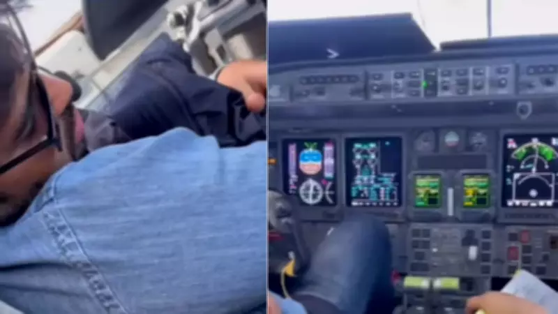 Ajit Pawar's Son Shares Video of VSR Ventures Owner Sleeping in Cockpit, Demands DGCA Action