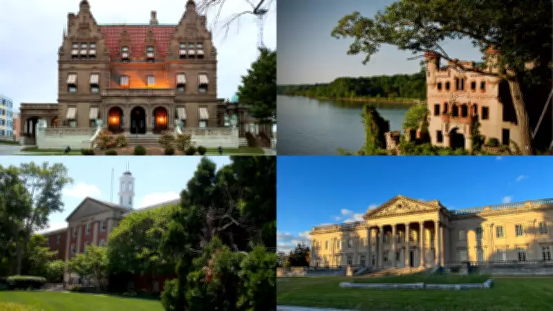 America's Abandoned Million-Dollar Mansions: The Forgotten Legacy of the Ultra-Rich