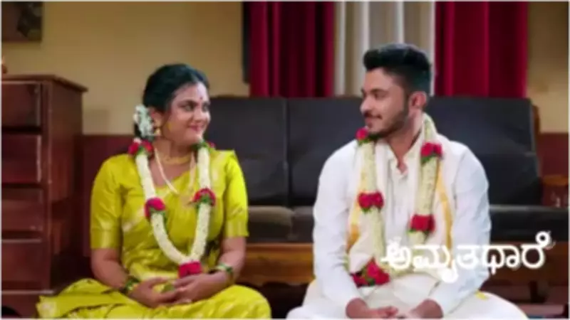 Amruthadhaare's Malli-Sunil Engagement Sparks Age Gap Debate and Social Media Buzz