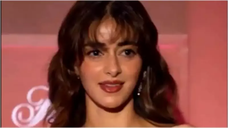 Ananya Panday's Chic Short Hair Sparks Hollywood Comparisons at Mumbai Gala