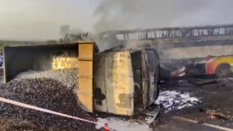 Andhra Pradesh Bus Fire Horror: Survivors Recall Terrifying Escape, Heroic Rescue