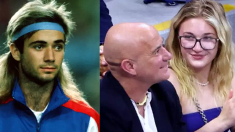 Andre Agassi's 90s Throwback Sparks Sweet Father-Daughter Banter Online
