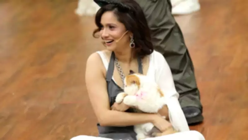 Ankita Lokhande's Pet Cat Mau Makes National TV Debut on Laughter Chefs 3