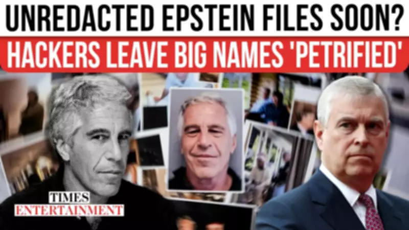 Anonymous Hacker Threat Sparks Global Fear Over Potential Epstein Files Release