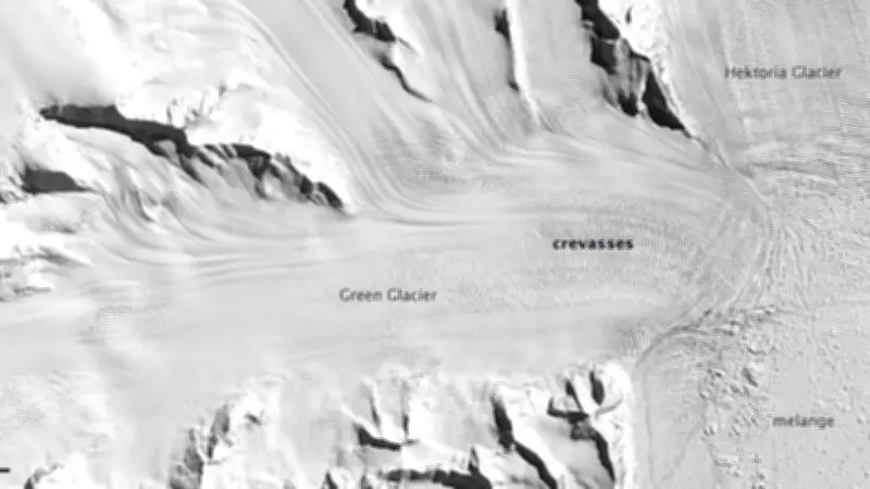 Antarctic Glacier Collapses at Unprecedented Speed, Losing Manhattan-Sized Ice in 60 Days