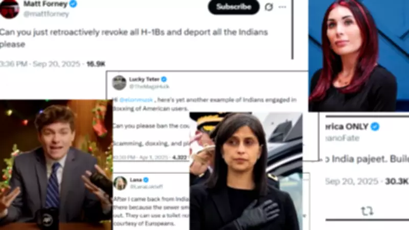 Anti-Indian Rhetoric Surges on Social Media Amid US Immigration Debates