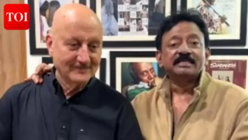 Anupam Kher and Ram Gopal Varma Share Memorable Mumbai Meeting