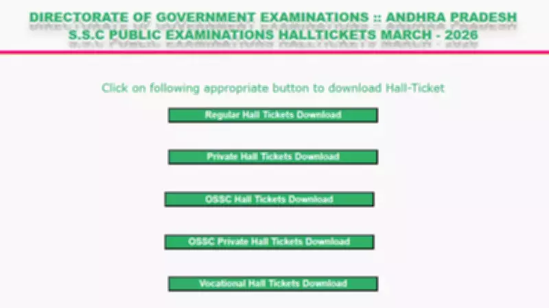 AP SSC 10th Hall Tickets 2026 Released: Download Steps and Key Details