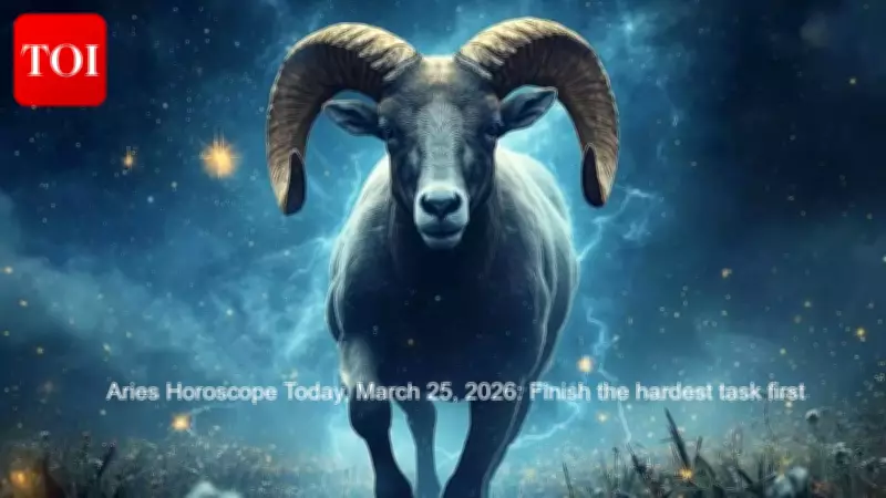 Aries Daily Horoscope: Saturn Demands Effort, Venus Blesses Home Life