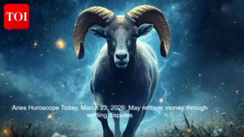 Aries Horoscope: Saturn Steadies Finances, Mars Drives Work Amid Global Tensions