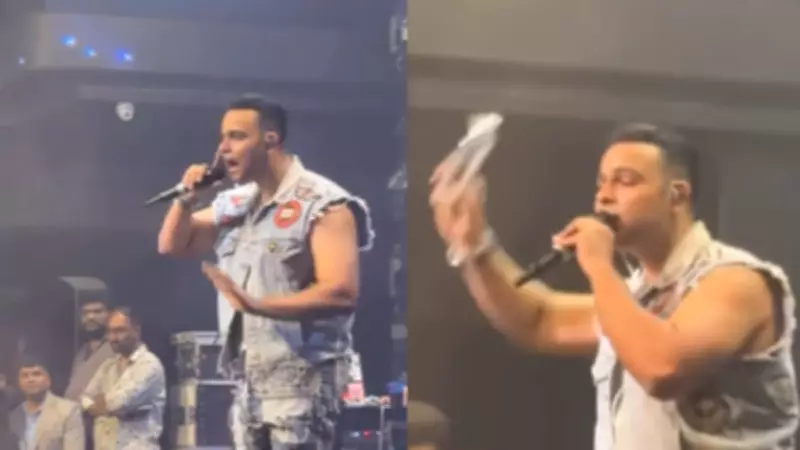 Arpit Bala Spits at Fan After Bottle Thrown at Hyderabad Concert, Video Viral