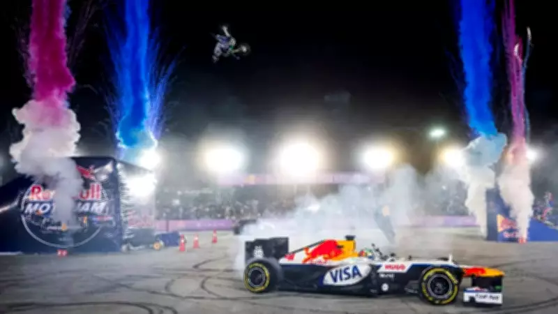 Arvid Lindblad Drives F1 Car at Red Bull Moto Jam in India Ahead of Debut