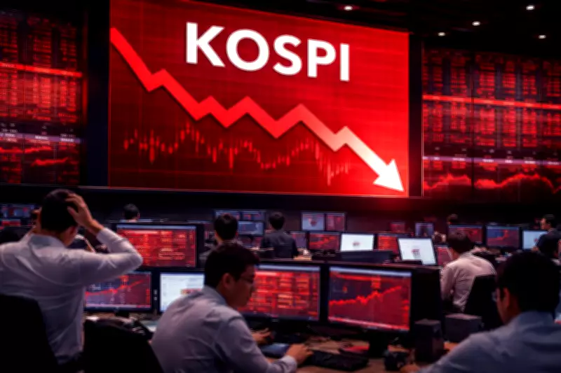 Asian Markets Plunge on War Fears and Oil Price Surge, Kospi Leads Sell-Off