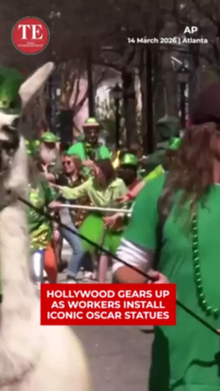 Atlanta Streets Turn Emerald Green for St. Patrick's Day Parade