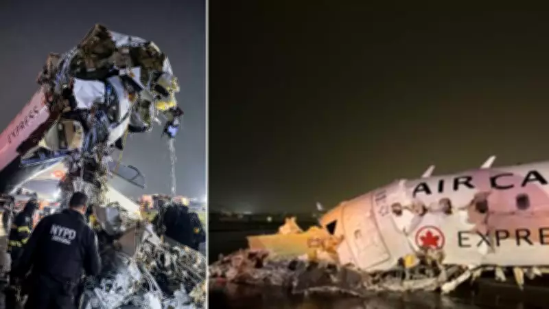 Audio Clip Reveals Final Moments Before Air Canada Express Crash at LaGuardia Airport