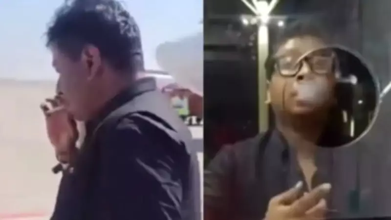 Aviation Safety Breach: Man Caught Smoking on Mumbai Airport Tarmac and Terminal