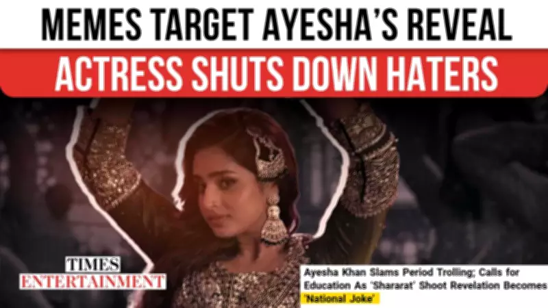 Ayesha Khan Confronts Menstrual Stigma After Viral Dance Shoot Revelation