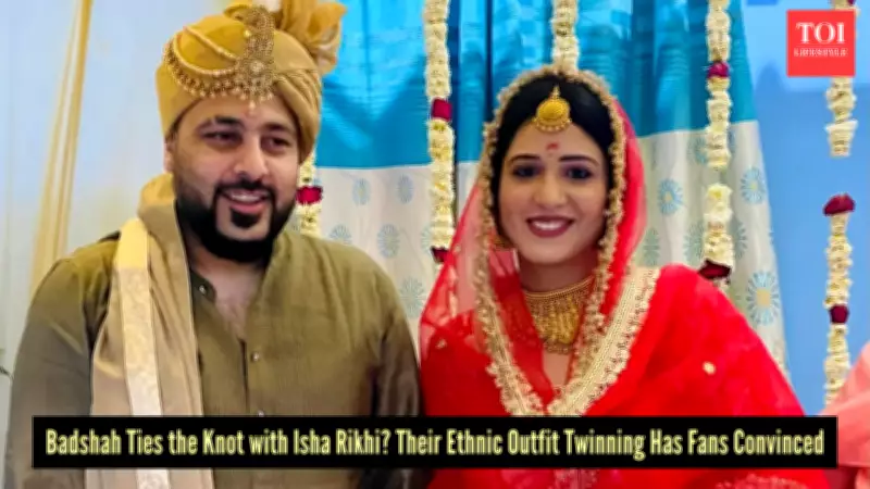 Badshah's Second Wedding? Viral Photos with Isha Rikhi Spark Marriage Rumors