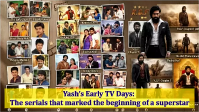 Before Toxic: Kannada TV Serials That Shaped Pan-India Star Yash's Early Career