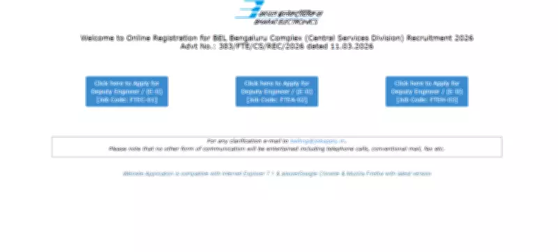 BEL Opens Recruitment for 35 Deputy Engineer Posts in Bengaluru Unit