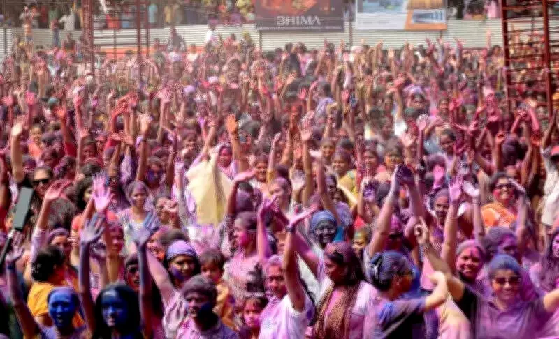 Belagavi Celebrates Holi with Unique Rituals Amid Lunar Eclipse
