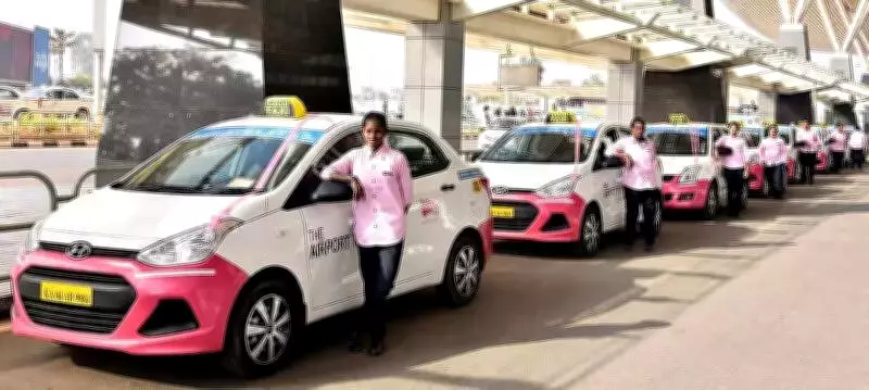 Bengaluru Airport's Pink Safety Cards Offer Security to Solo Women Travelers
