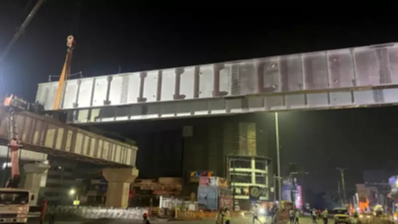 Bengaluru Metro Blue Line Progress: Two Key Composite Girders Successfully Installed