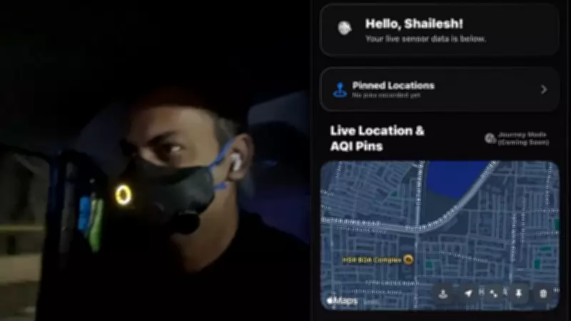 Bengaluru Startups Develop Smart Mask with Real-Time AQI Monitoring