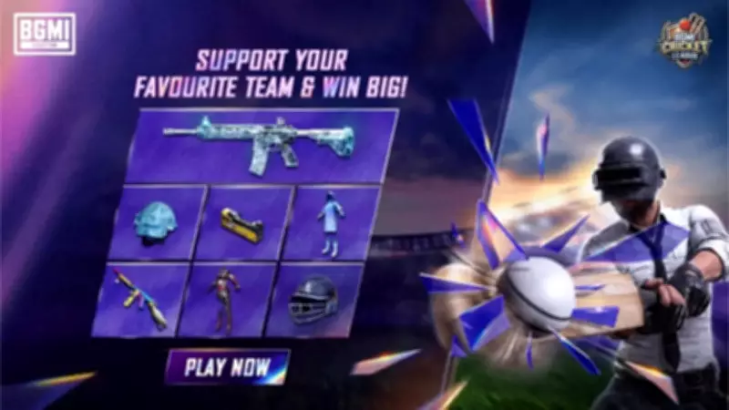 BGMI Launches Cricket League Minigame for T20 Season with In-Game Rewards
