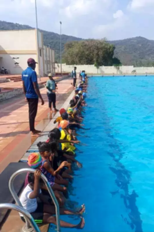 Bharathiar University Offers Free Swimming Coaching for Students in Coimbatore